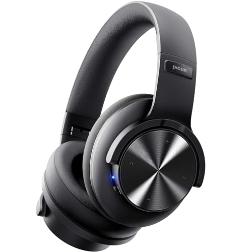 Picun B8 Wireless Bluetooth Headphones, 120H Playtime, 3EQ Modes, Black